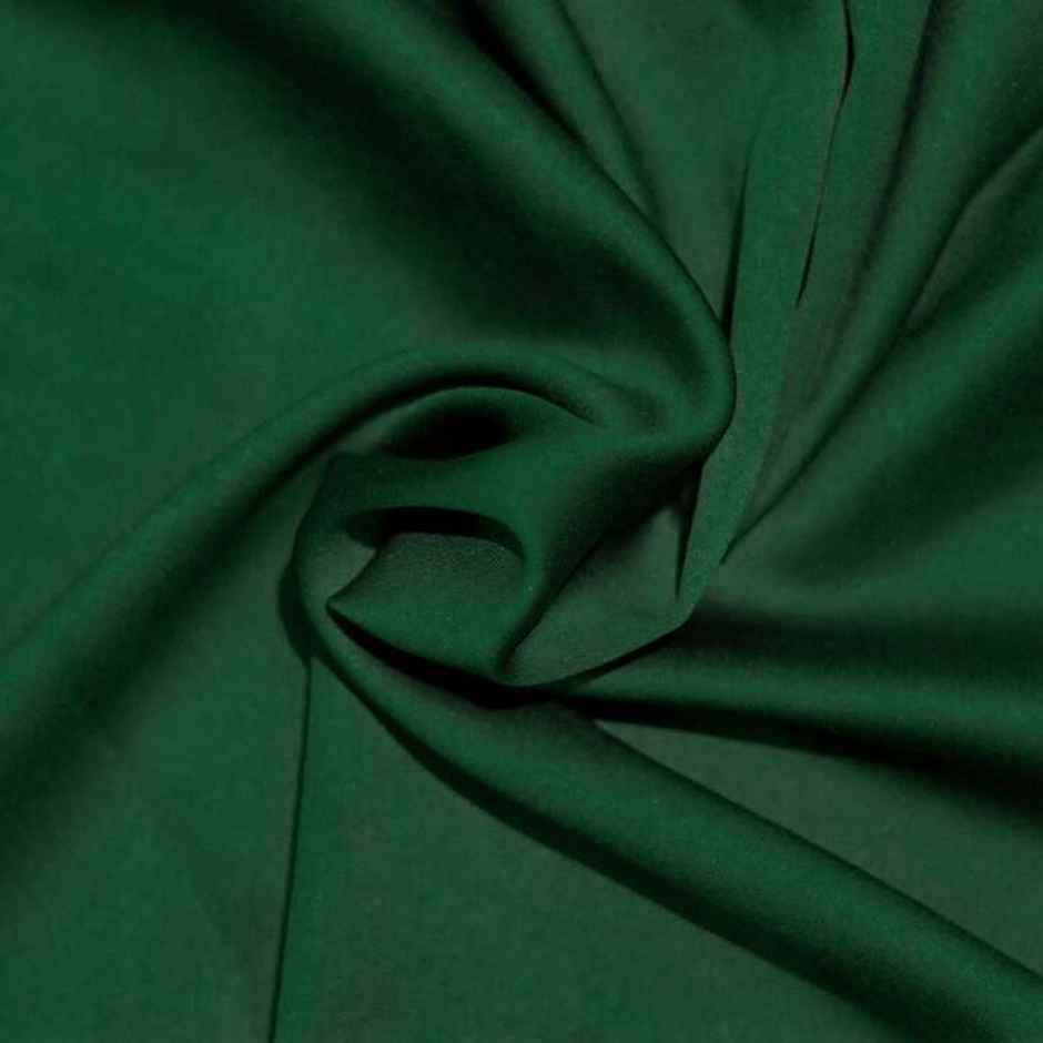 Stoa Paris Emerald Green Flat Bedsheet Set - Double - 2 Pillow Covers