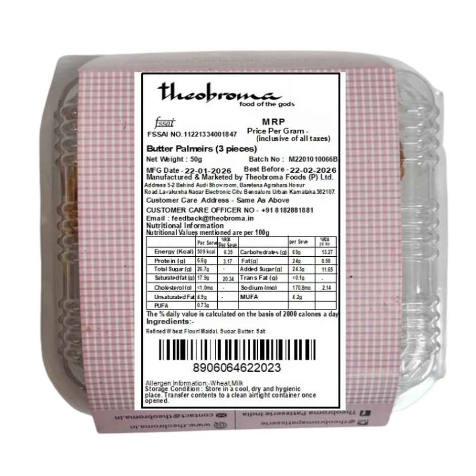 Theobroma Butter Palmiers