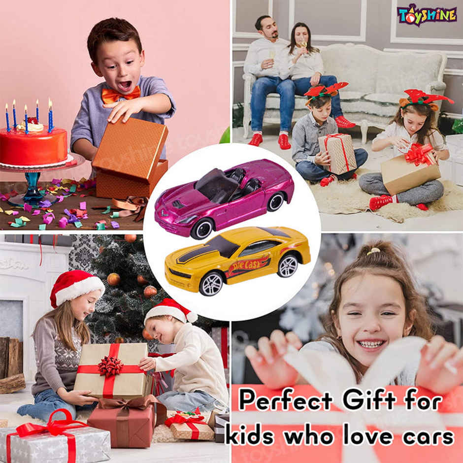 Toyshine Rapid Launcher Play Set Toy With 3 Die Cast Metal Cars Toddler Racing Car Quick Action (Colour May Vary)