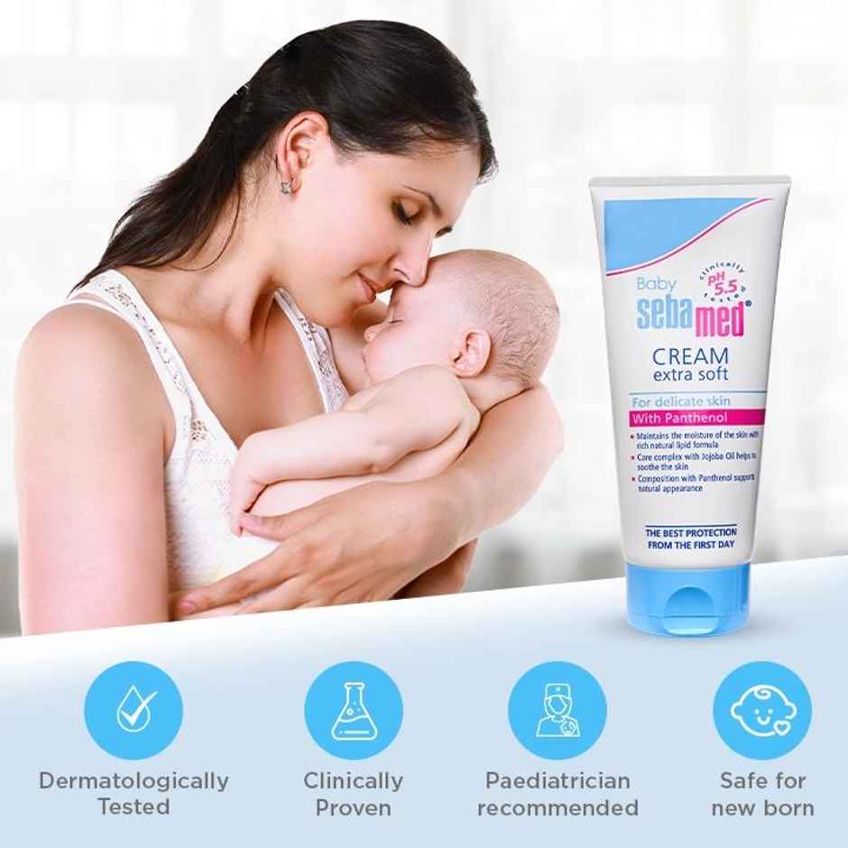 Baby Sebamed Cream Extra Soft | pH 5.5| Ideal for Dry Skin