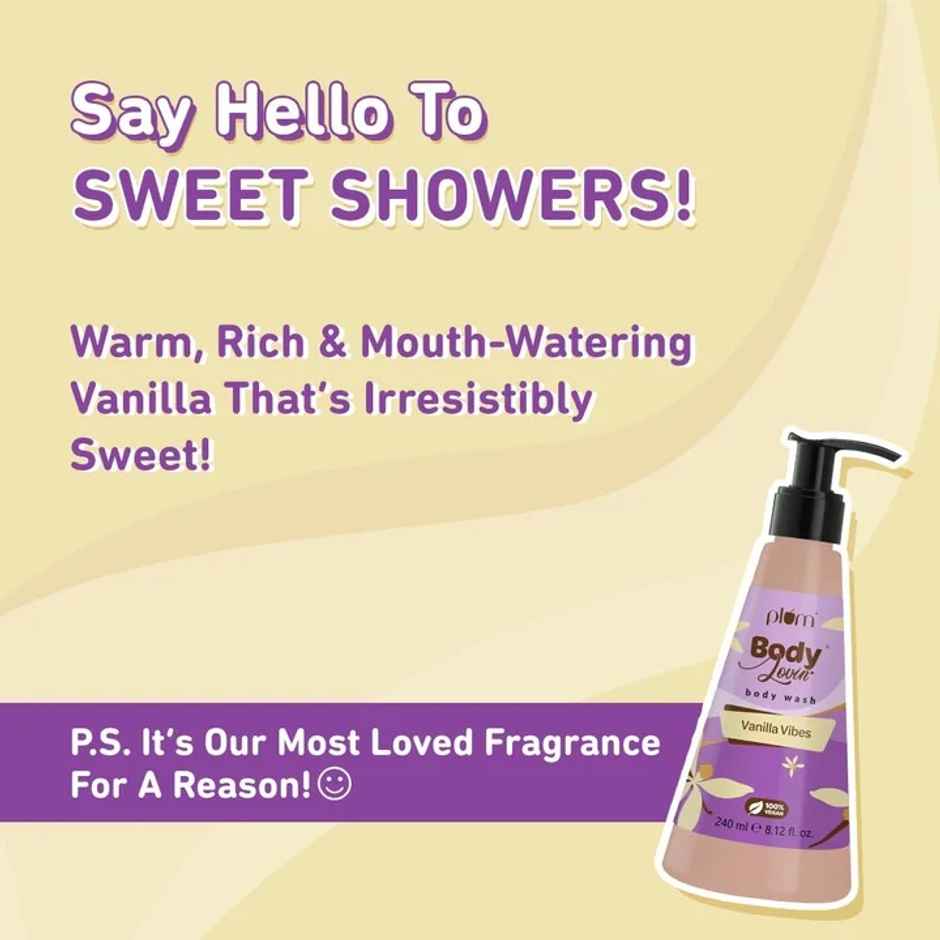 Plum Body lovin Vanilla Vibes Body Wash