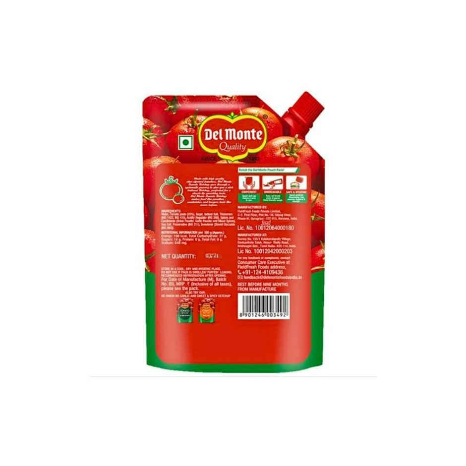 Del Monte Tomato ketchup | Sauce and Spread | Tomato Sauce