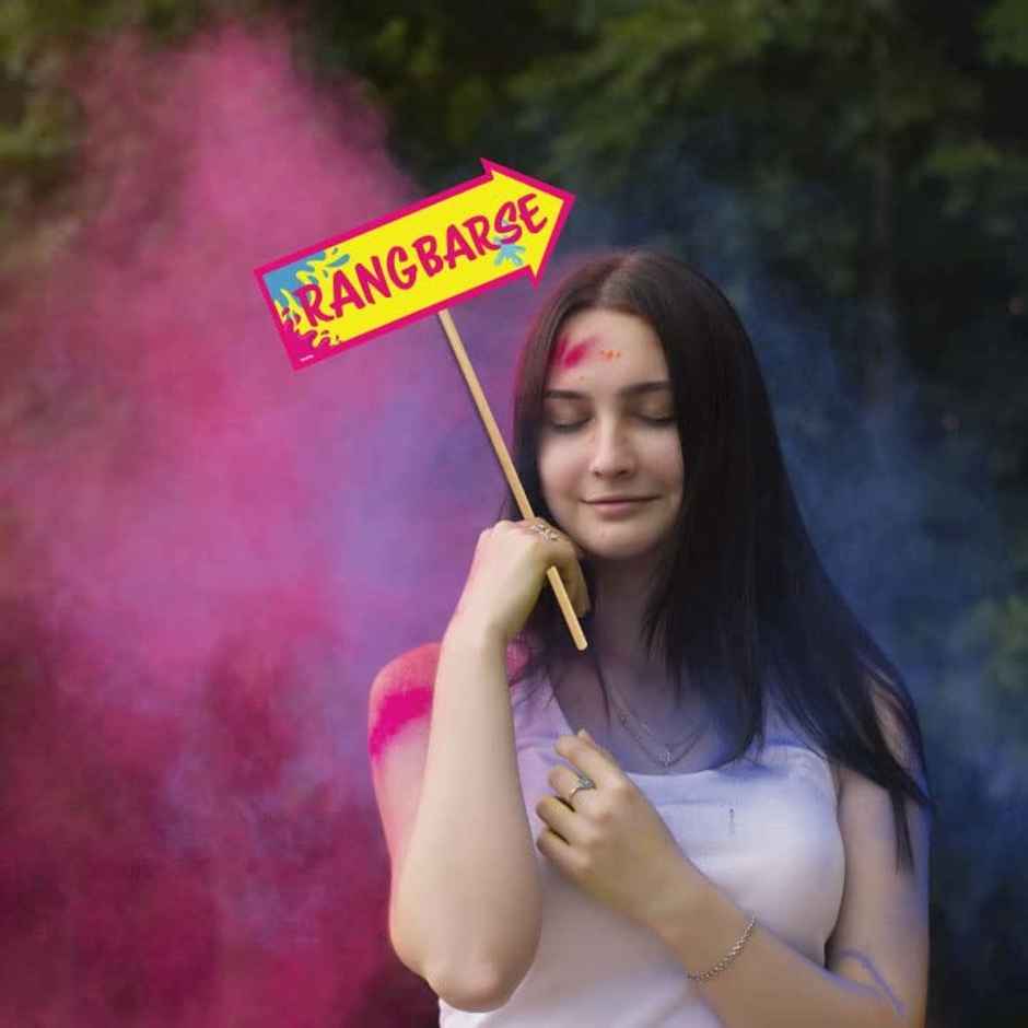 Happy Holi Decoration Combo with Banner | Picfest