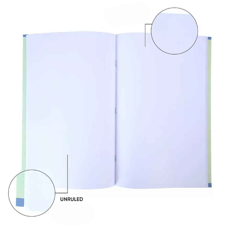 Doms Unruled NoteBook | Assorted |140 Pages