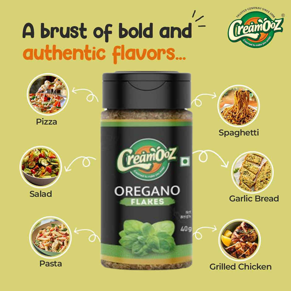 Creamooz Oregano, Pure Italian Herb, Perfect for Pizza, Pasta & Italian Cooking