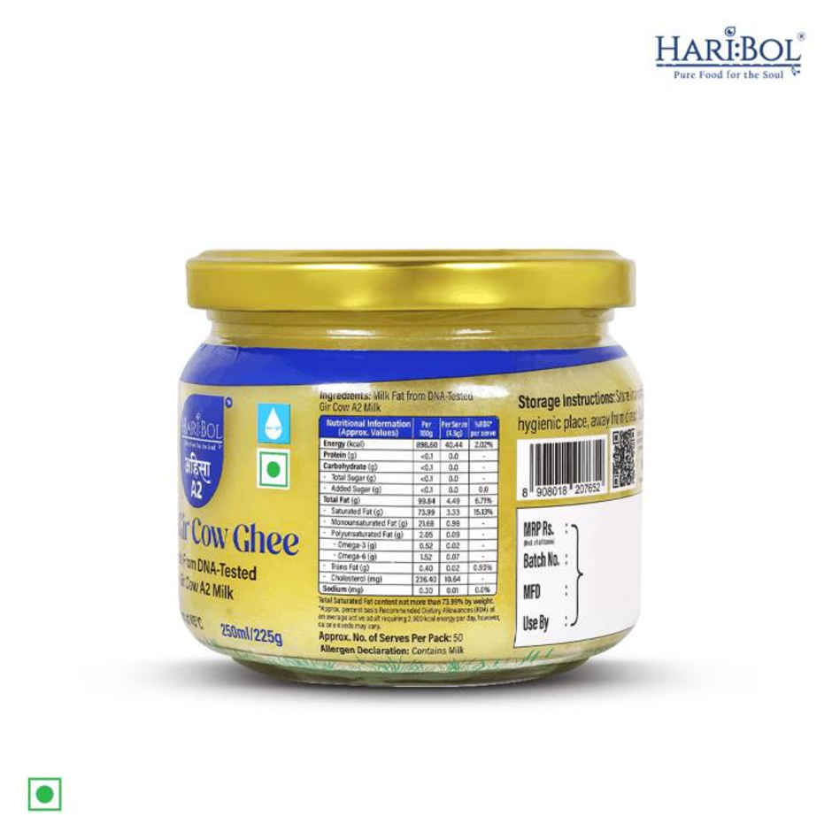 Haribol A2 Desi Gir Cow Ghee