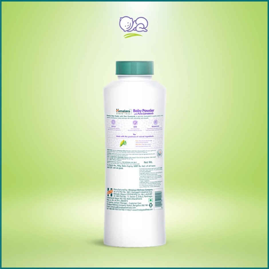 Himalaya Pure Cornstarch Baby Powder Keeps Baby'S Skin