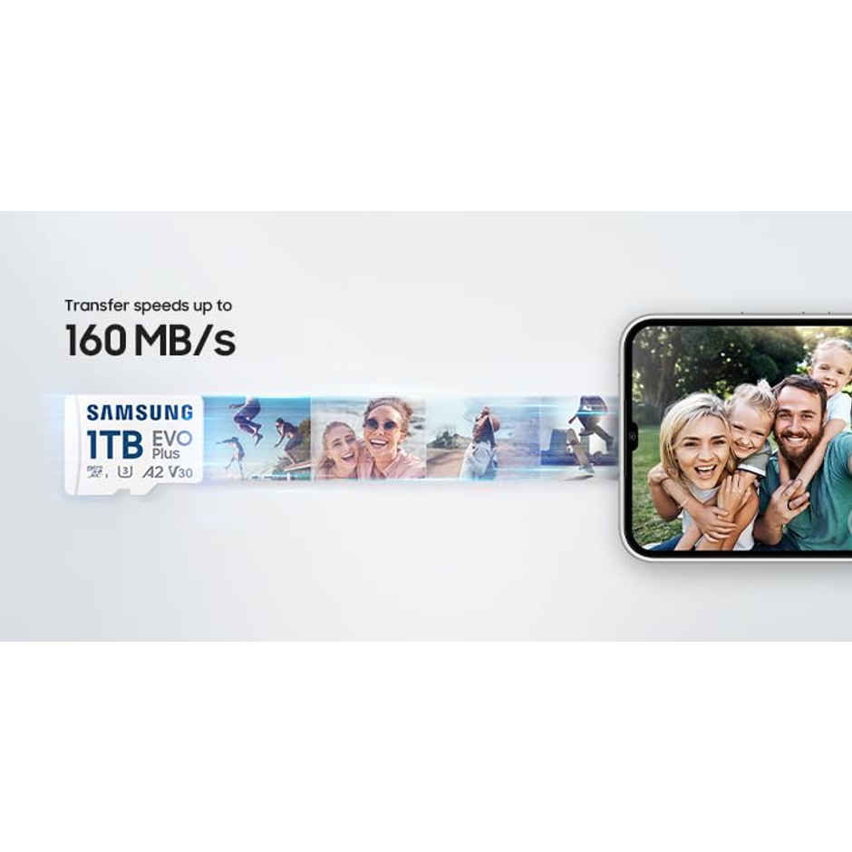 Samsung Evo Plus 256Gb Memory Card, Mb-Mc256Sa, In