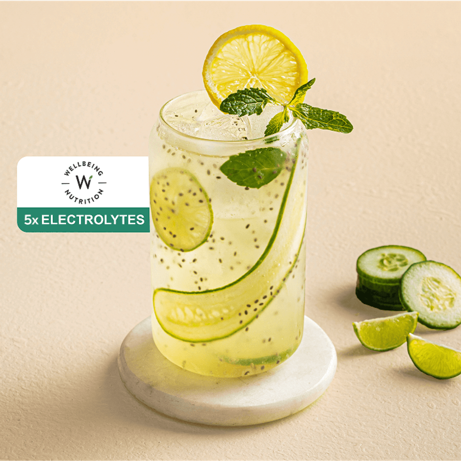 Cucumber Lemon Hydrasalt Cooler - Wellbeing