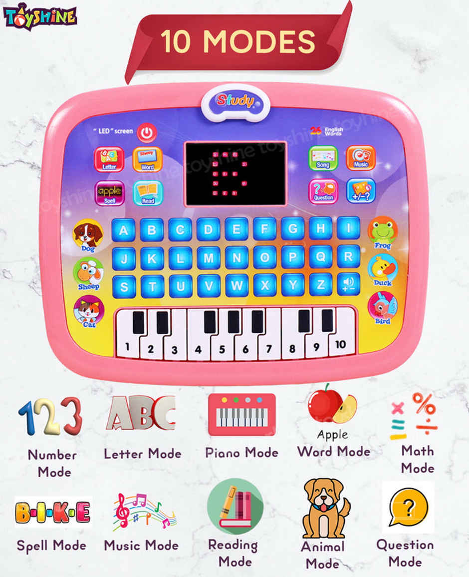 Toyshine Kids Computer Tablet Toy Baby Children Early Educational Learning Machine Toy | 6+ years