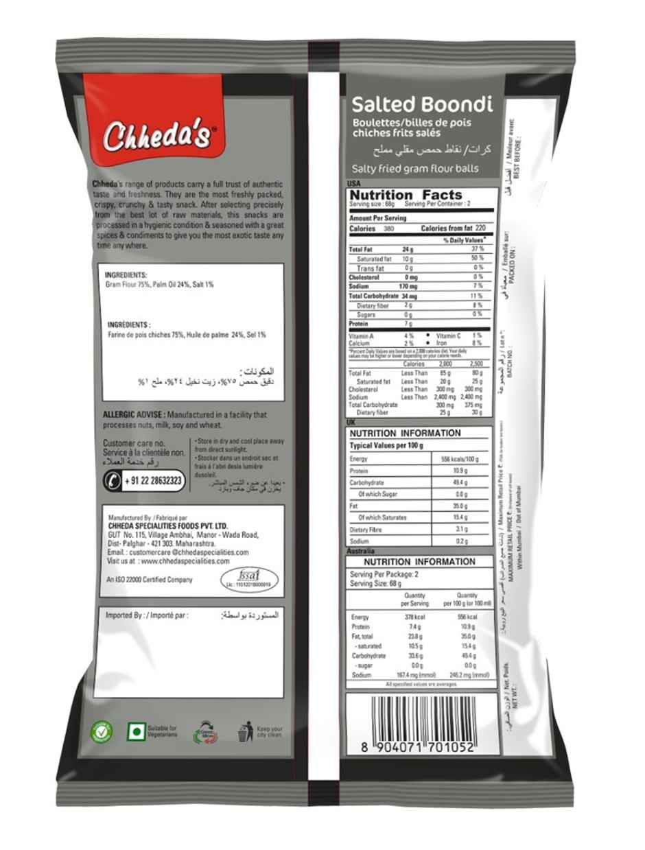 Chheda's Salted Boondi