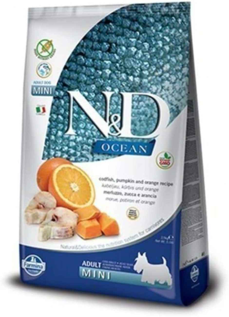 Farmina N&D Ocean Pumpkin Cod - Orange Adult Mini Dog Food
