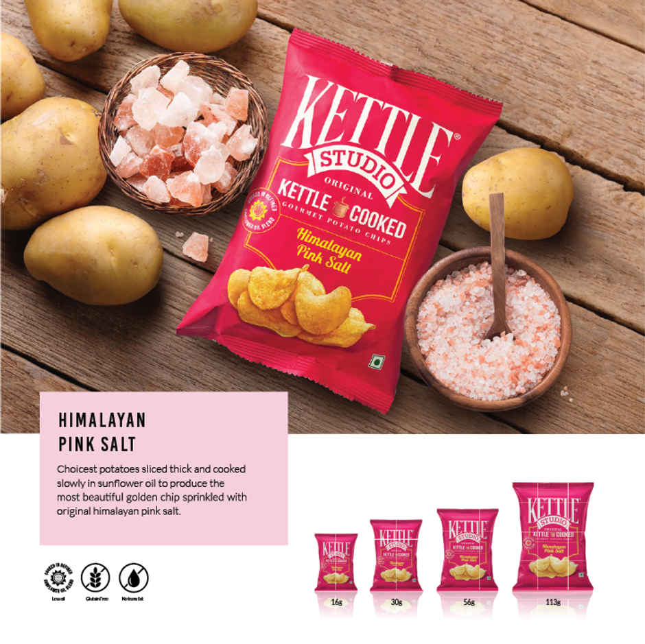 Kettle Studio Potato Chips - Himalayan Pink Salt Combo