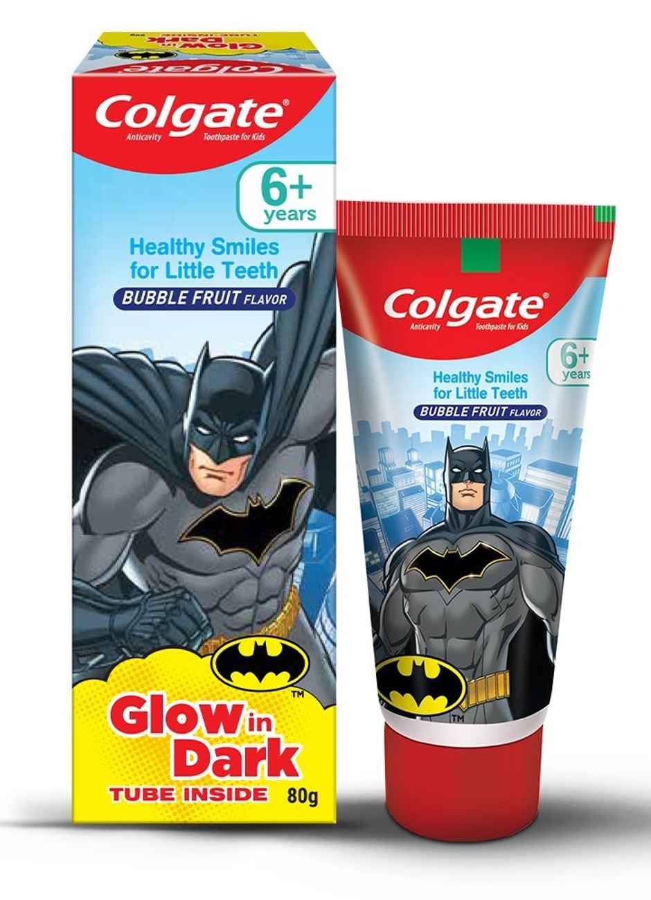 Colgate Toothpaste For Kids Glow In Dark Tube Inside