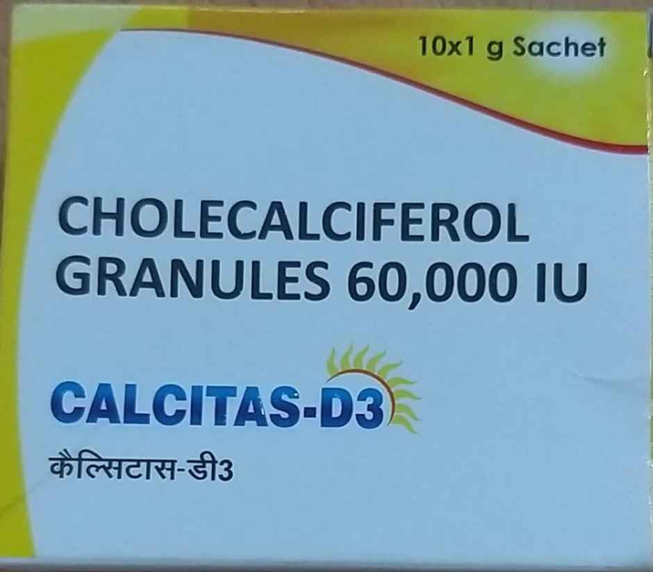 Calcitas-D3 Vitamin D3 Granules
