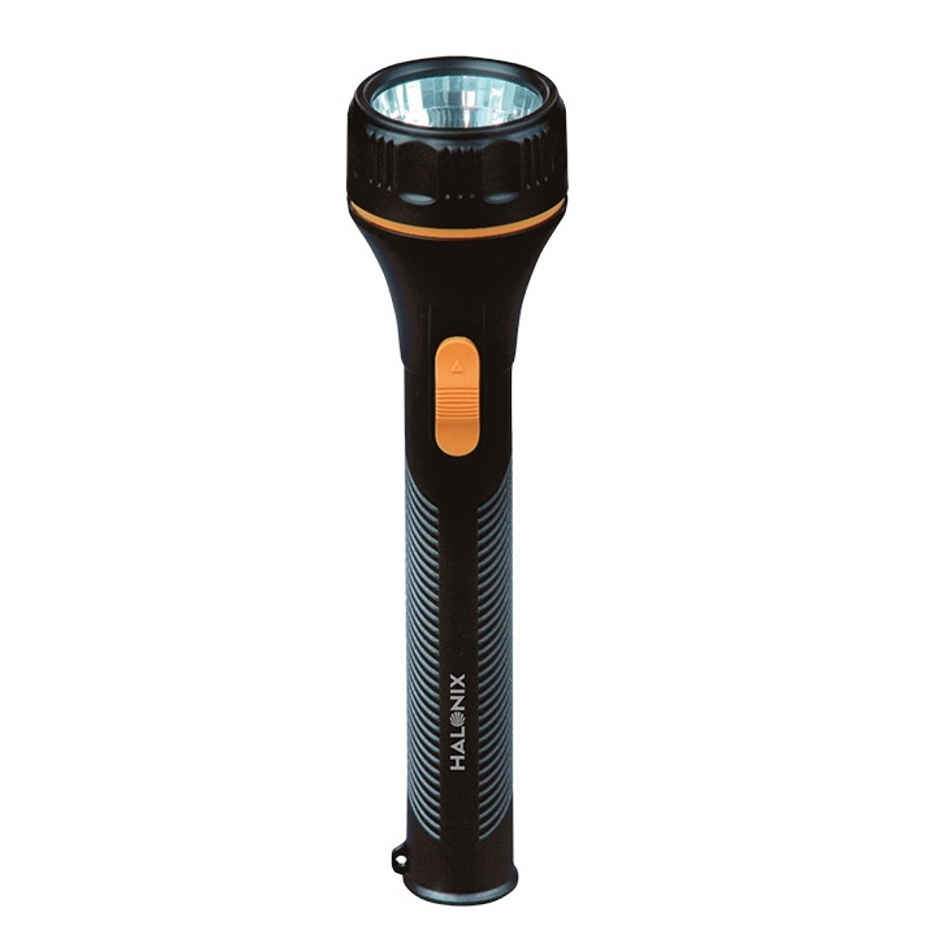 Halonix Massal XL 1W LED Torch Light | Works with 3 AA Batteries | Durable & Portable