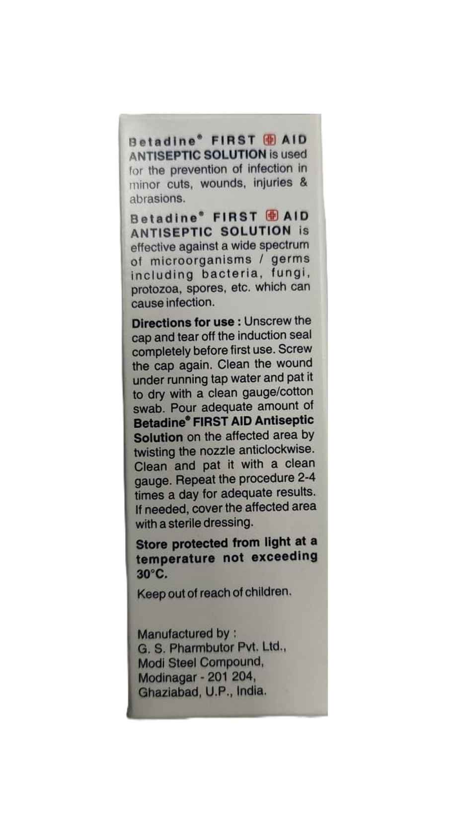 Betadine First Aid Antiseptic Solution
