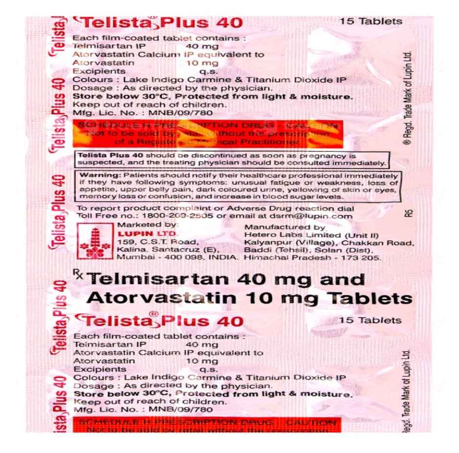 Telista Plus 40 Tablet