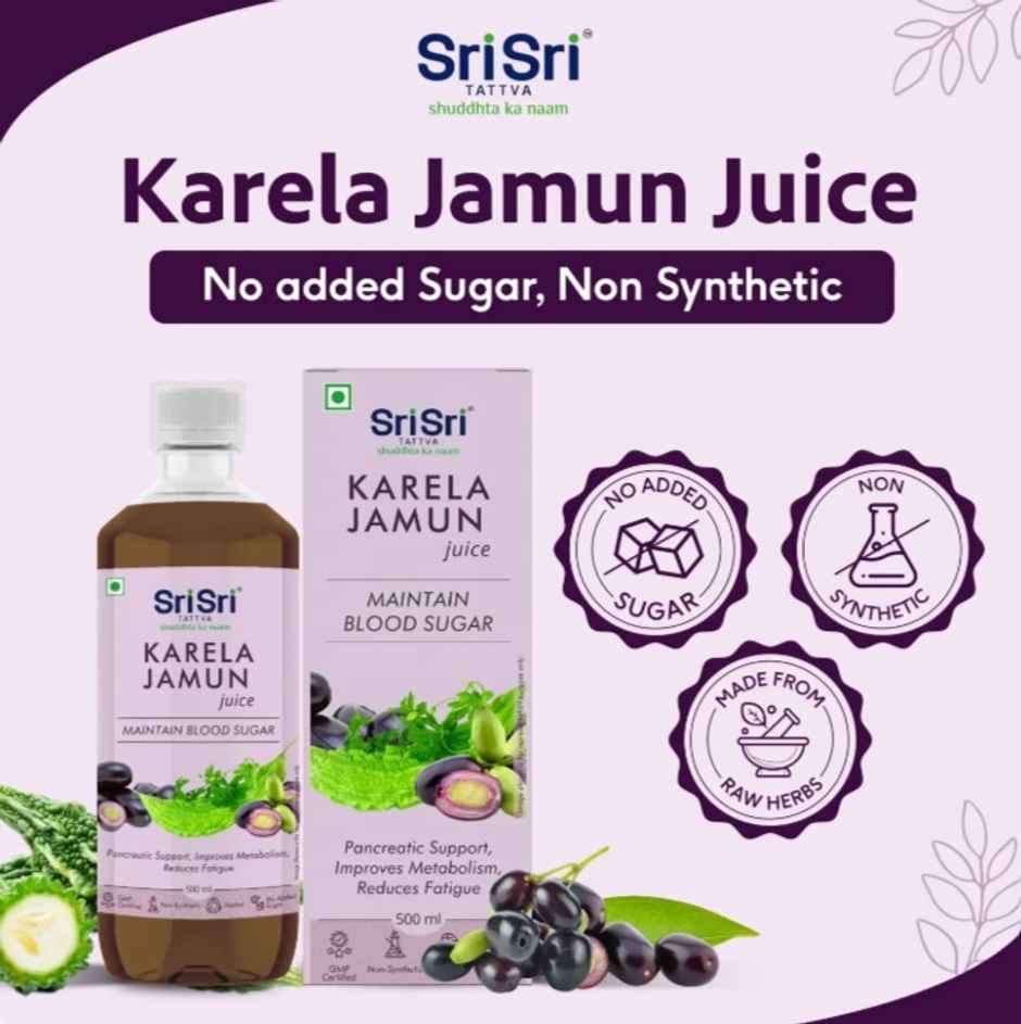 Sri Sri Tattva Karela Jamun Juice 500mL
