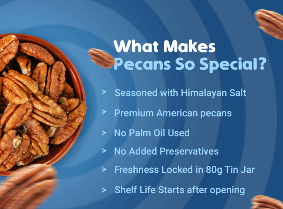 Nutraj Snackrite Premium Golden Roast Pecan