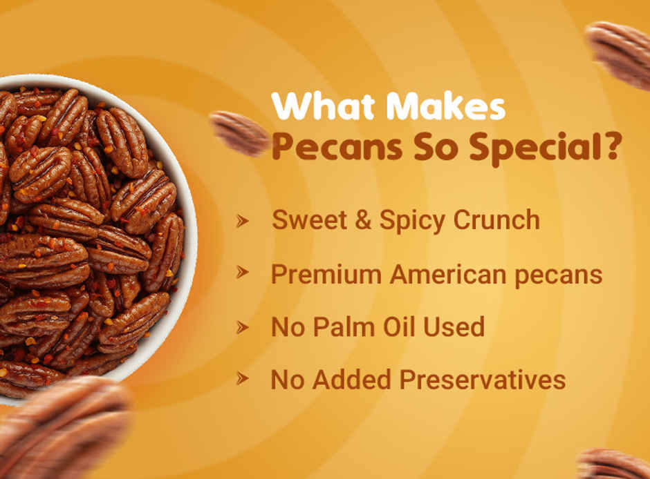 Nutraj Snackrite Premium Golden Honey Chilli Pecan