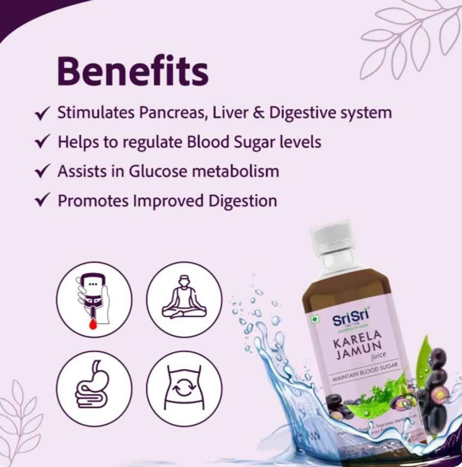 Sri Sri Tattva Karela Jamun Juice 500mL