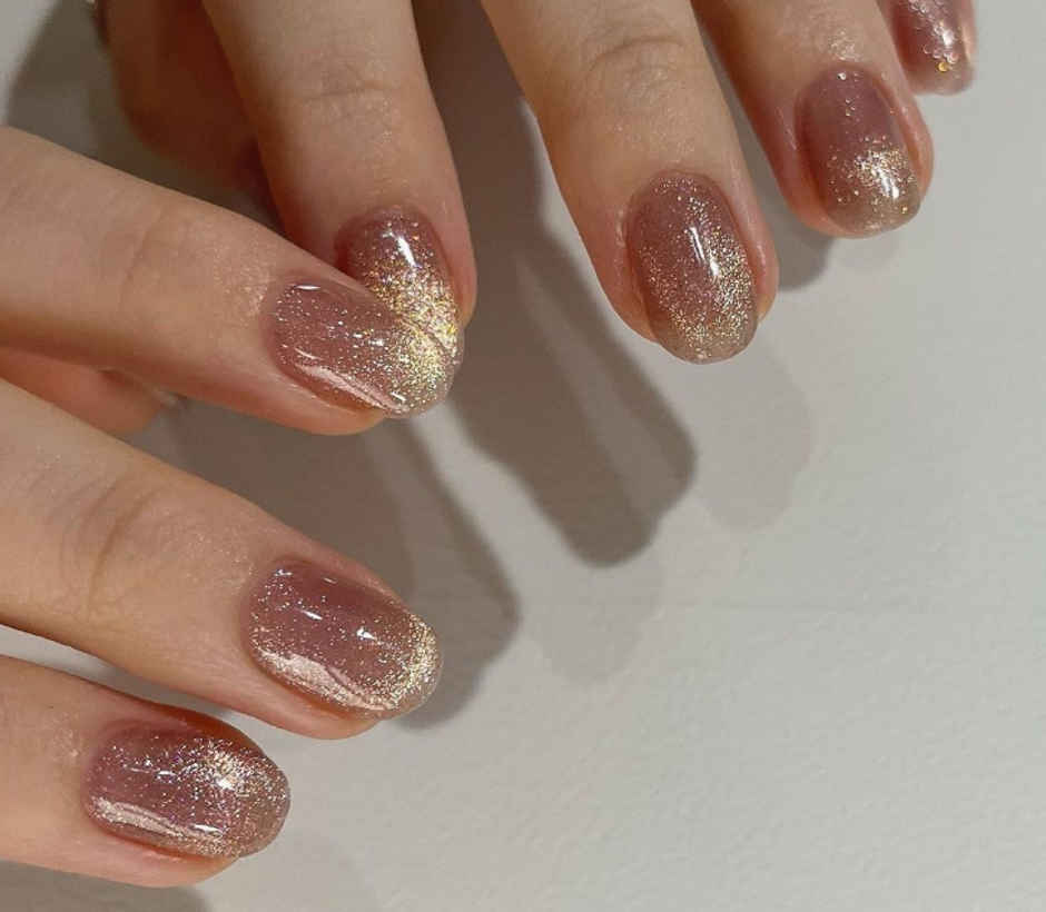 Gush Beauty Nailed It | Reusable Luxury Press On Nails With Application Kit - Flirt Alert Cat Eye