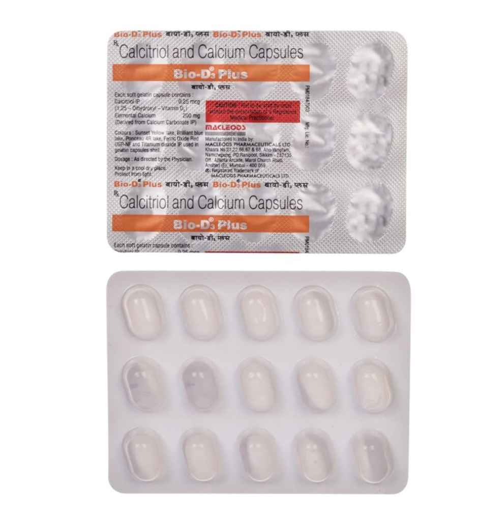 Bio-D3 Plus Soft Gelatin Capsule