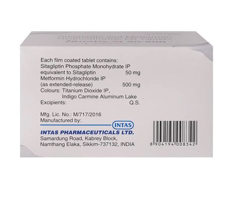 Ignalis-M 50/500 Tablets ER