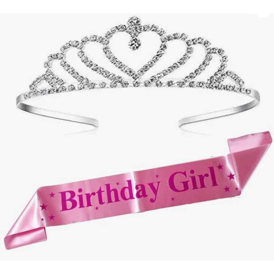 Birthday Girl Sash And Crown | Birthday Celebration | Party Needs | Propcon