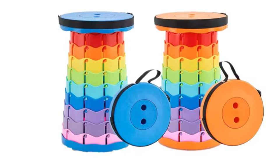 Soham Housewares Floding Teliscopic Stool