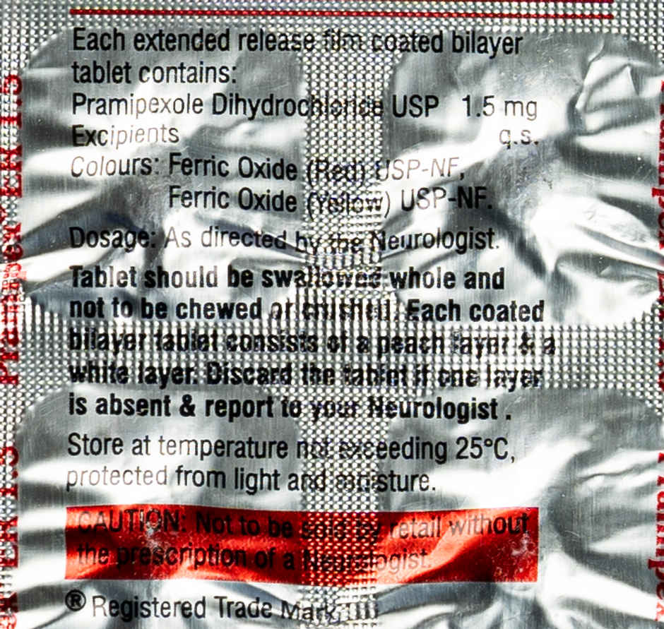 Pramipex ER 1.5 Tablet