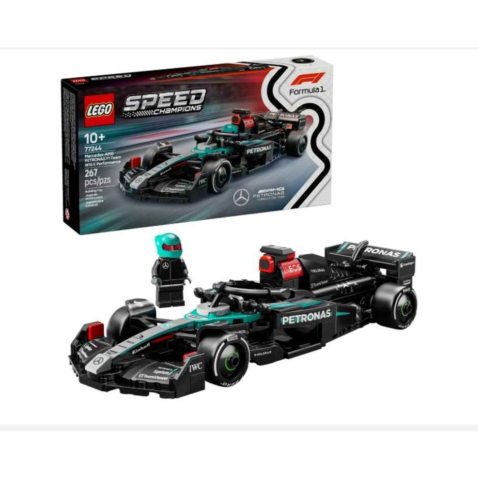 LEGO Speed Champions Mercedes AMG F1 W15 Race Car Toy Vehicle 77244 Building Blocks Toys