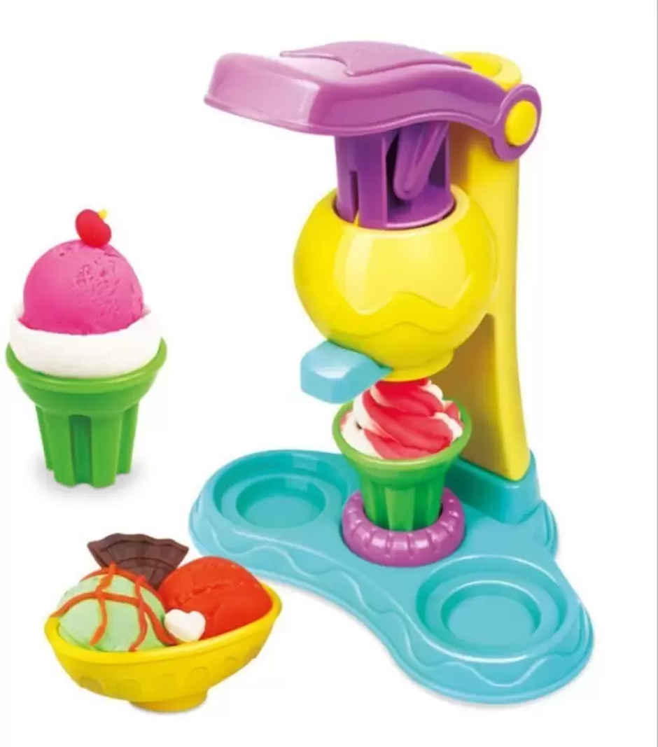Toyshine DIY Ice Cream Clay Play Set - Non-Toxic & Fun