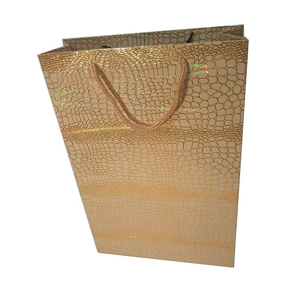 ABK Metallic Party Bag Single 12 x 8 x 3 Inches -Big Size (Colour May Vary)