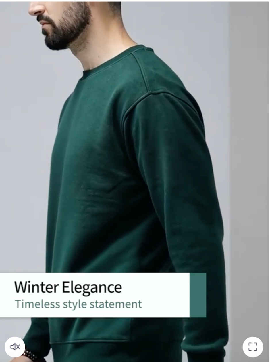 Outlaws Men's Cotton Rich Premium Sweatshirt | Olive - XL