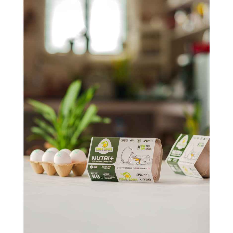 Abhi Nutri + White Eggs With Immunity Boosters