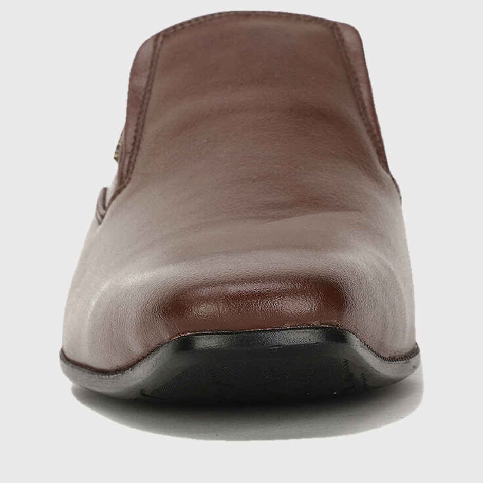 Bata Formal Slip-On Shoes For Men | Brown UK 9