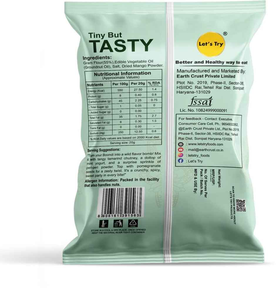 Let's Try Boondi | Made With 100% Groundnut Oil