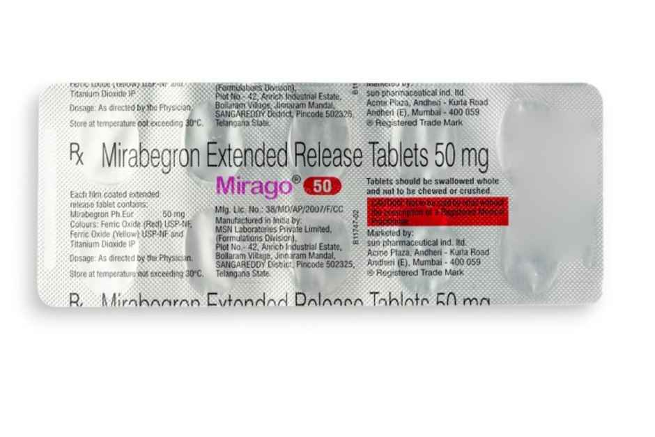 Mirago 50 Tablet ER