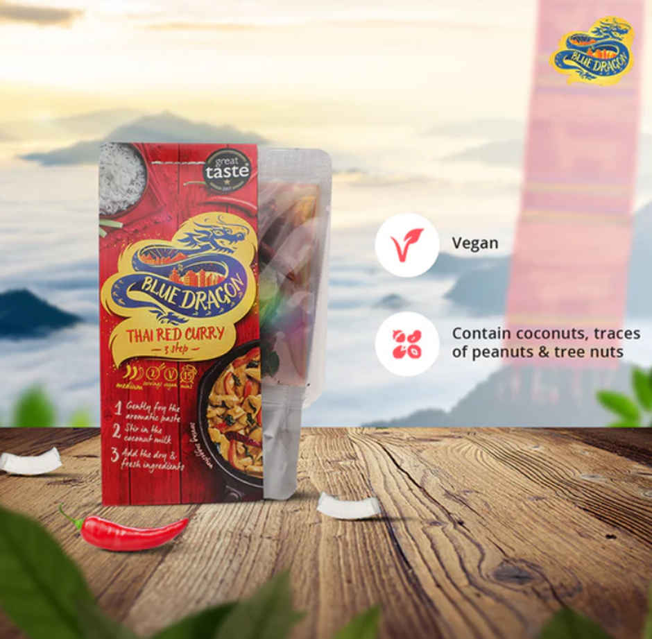 Blue Dragon 3 Step Red Curry