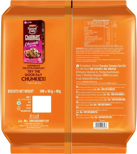 Britannia Good Day Cashew Cookies| Trans Fat-free