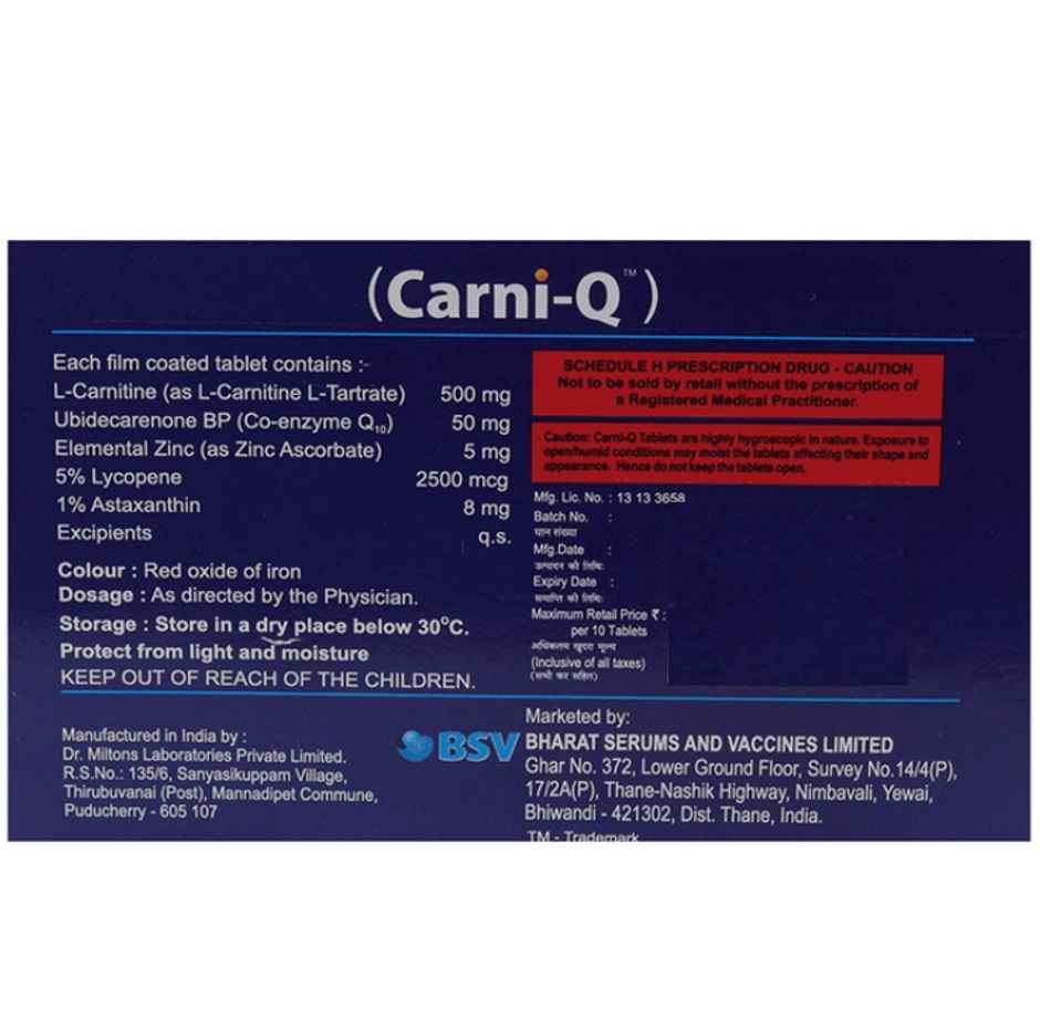 Carni-Q Tablet