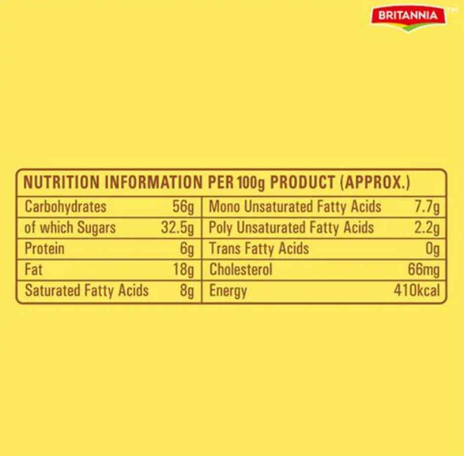 Britannia Nut & Raisin Romance Cake