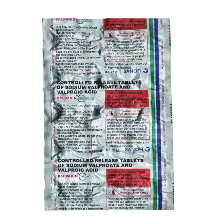 Valparin Chrono 300 Tablet CR