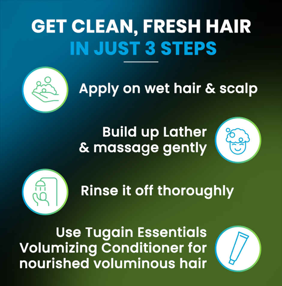 Tugain Essentials Hair Fall Control Shampoo