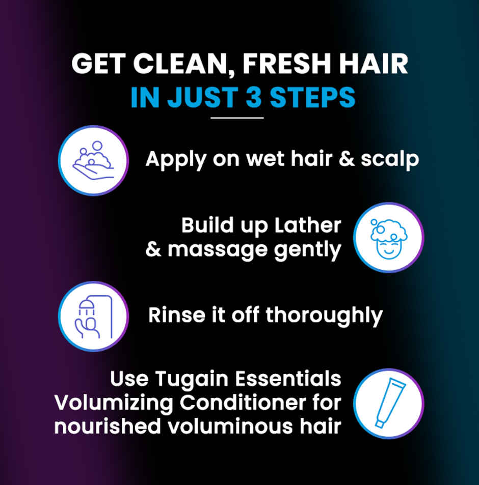 Tugain Essentials Anti Dandruff Shampoo