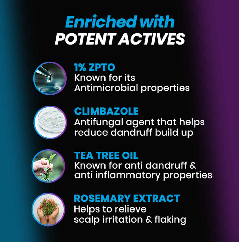 Tugain Essentials Anti Dandruff Shampoo