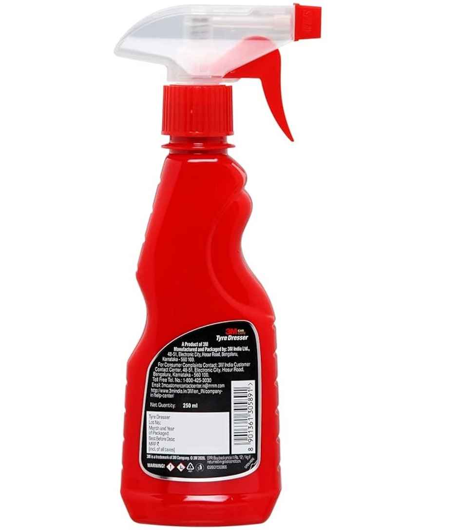 3M Auto Specialty Tyre Dresser | Long Lasting Tyre Gloss, Fading and Crack Prevention | 250 ml