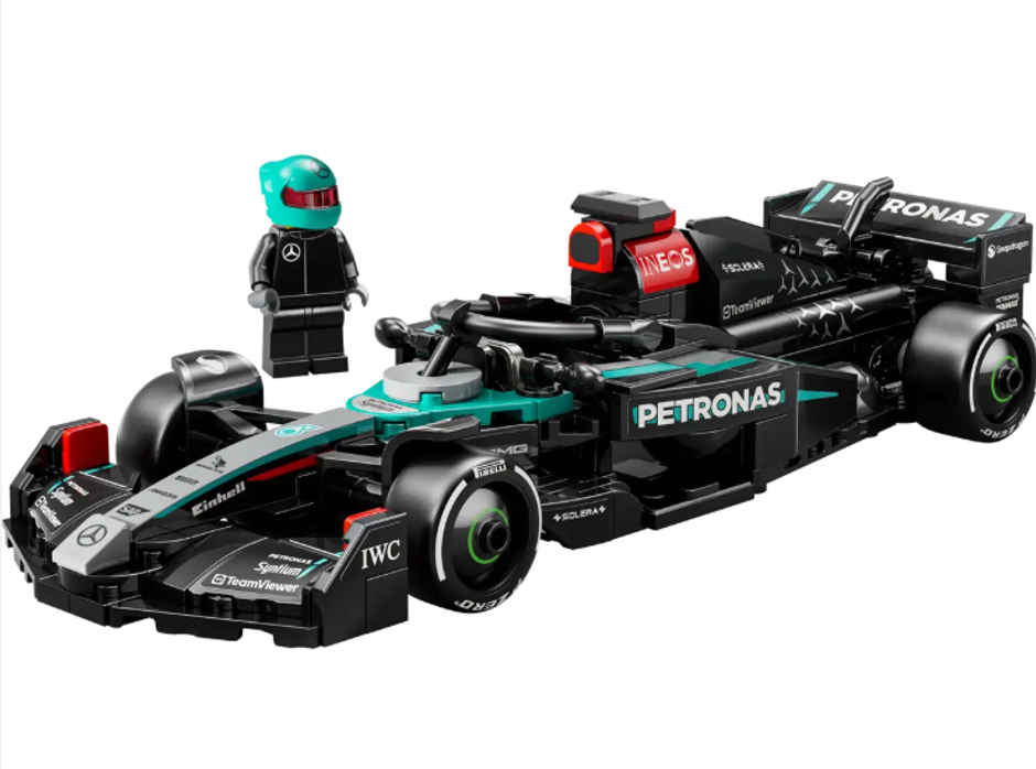 LEGO Speed Champions Mercedes AMG F1 W15 Race Car Toy Vehicle 77244 Building Blocks Toys